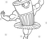 Coloriage Ballerino Lololo