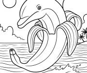 Coloriage Bananita Dolfinita