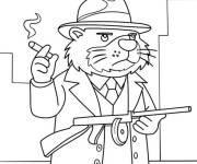 Coloriage Bobrito Bandito