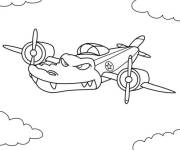 Coloriage et dessins gratuit Bombardier Crocodilo à imprimer