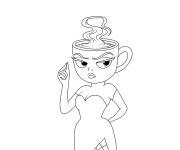 Coloriage Brain Rot Espressona Signora
