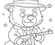 Coloriage Brainrot italien Bobrito Bandito
