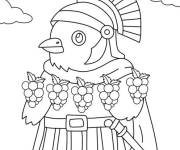 Coloriage Bri Bri Bricus Dicus soldat romain