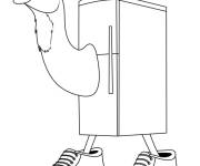 Coloriage Frigo Camelo