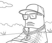 Coloriage Gangster Footera