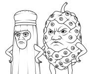 Coloriage Garam Dan Mengkudu