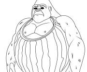 Coloriage Gorilo Watermelondrilo
