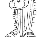 Coloriage Il Cacto Hipopotamo