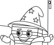 Coloriage Il Mago Tiramis&ugrave;