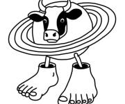 Coloriage La Vaca Saturno Saturnita