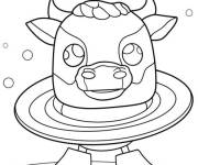 Coloriage La Vacca Saturno
