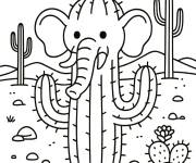 Coloriage Lirili Larila brainrot