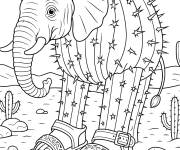Coloriage Liril&igrave; Laril&agrave; se balade