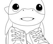 Coloriage Meme italien los tralaleritos dicen tralala