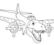 Coloriage Nuclearo Dinosaurio
