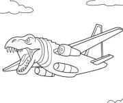 Coloriage et dessins gratuit Nuclearo Dinossauro à imprimer