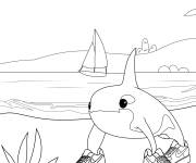 Coloriage Orkalero Orkala Brainrot