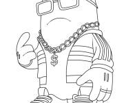 Coloriage Patata gangster meme italien