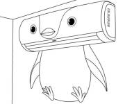 Coloriage et dessins gratuit Penguinator Thermoregulator à imprimer