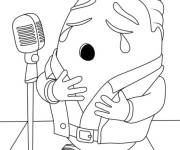 Coloriage et dessins gratuit Pomme de terre Brainrot italien à imprimer