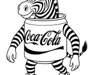 Coloriage Rainbot Cocacolini Zebrini