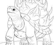 Coloriage Torrtuginni Dragofrutini
