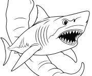 Coloriage Tralalero Tralala contre poivre