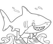 Coloriage Tralalero Tralala pour maternelle