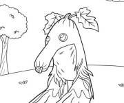 Coloriage Tric Trac Barabum en maternelle