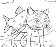 Coloriage Trulimero Trulichina en marchant