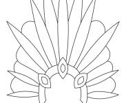 Coloriage Tenu pour carnaval en Br&eacute;sil