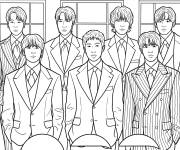 Coloriage Album Arirang de BTS