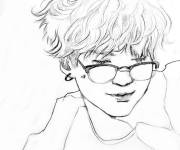 Coloriage Bangtan Boys de BTS