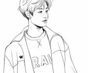 Coloriage et dessins gratuit BTS en couleurs à imprimer