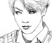 Coloriage J-Hope de BTS