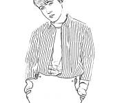Coloriage Jungkook BTS