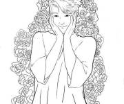 Coloriage Kim Nam-joon de BTS