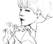 Coloriage Membre reveux de BTS