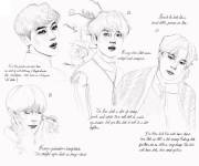 Coloriage Quatre membres de BTS