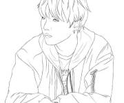 Coloriage RM en pose