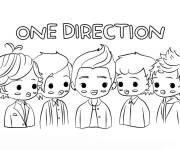 Coloriage Les stars One Direction