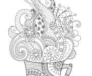 Coloriage et dessins gratuit Un café magique à imprimer