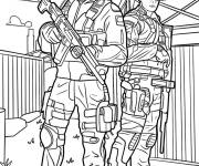 Coloriage Call of Duty black ops
