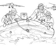 Coloriage et dessins gratuit Call of Duty black ops infiltration maritime à imprimer