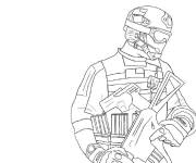 Coloriage et dessins gratuit Call of Duty dessin à imprimer