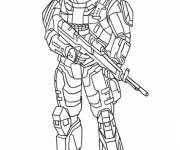 Coloriage Equipement Call of Duty