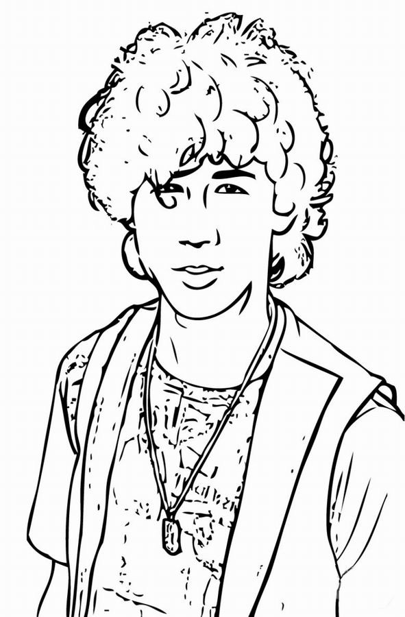 Coloriage Camp Rock gratuit à imprimer