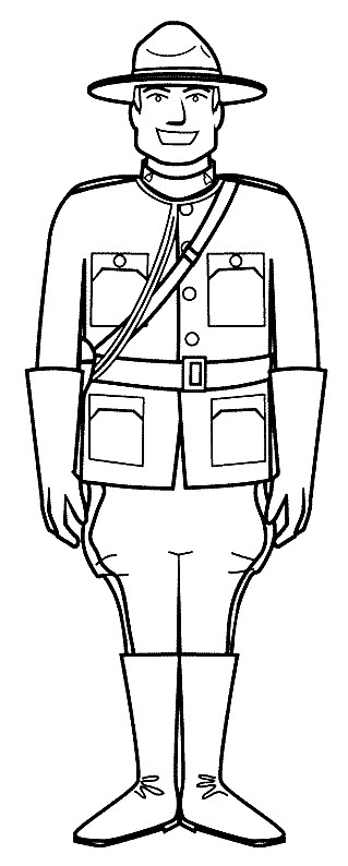 Coloriage De Police En Ligne