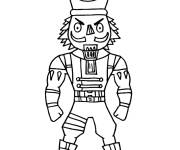 Coloriage Casse-Noisette du jeu Fortnite