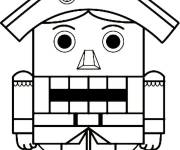 Coloriage Casse-Noisette en petite forme